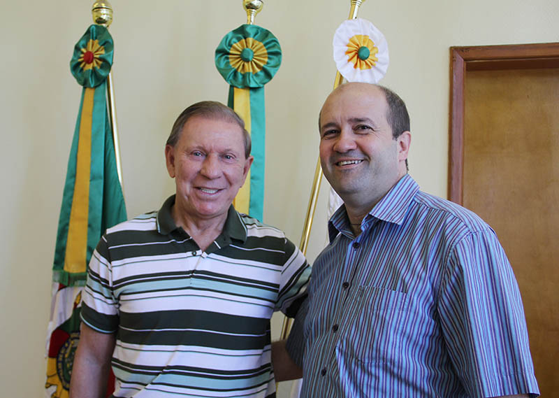 NOVO GERENTE GERAL DA CAIXA VISITA PREFEITO